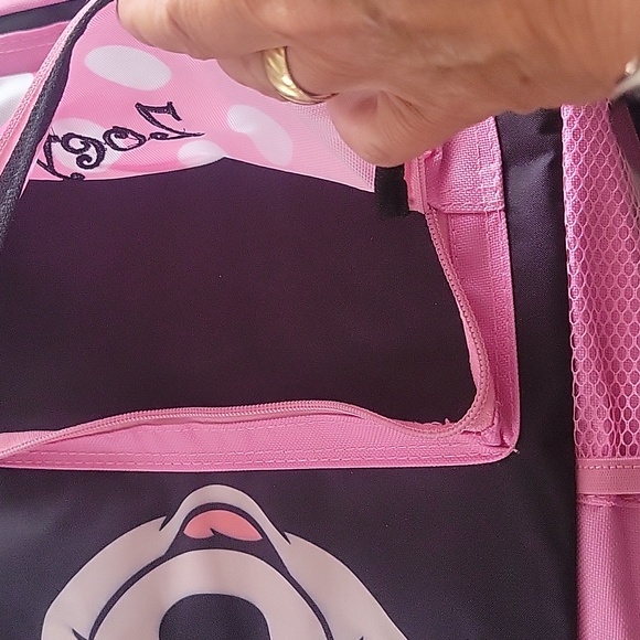 Minnie Mouse/"Zoey" embroidered backpack - Picture 4 of 8